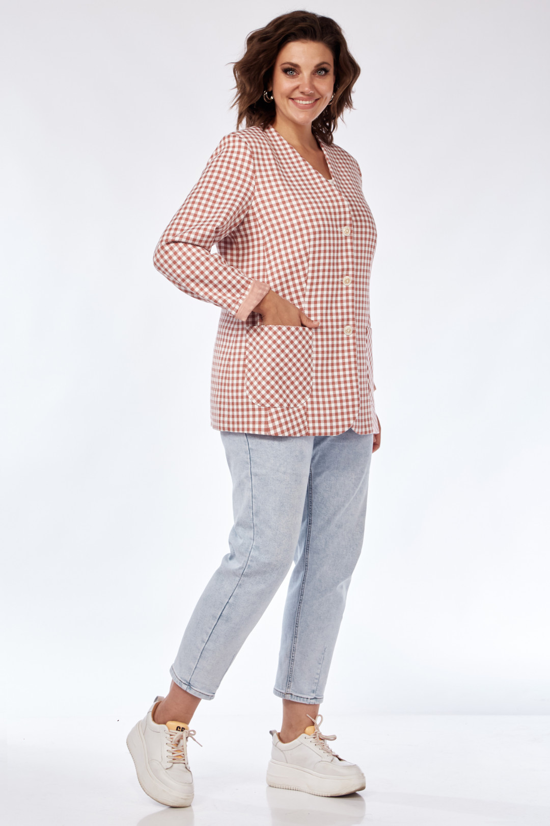 Жакет Matini 4.1170 розовый - фото 4